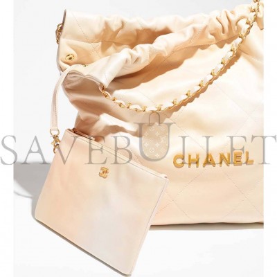 CHANEL MASTER 22 HANDBAG AS3261 B10686 NN491 (42*39*8cm)